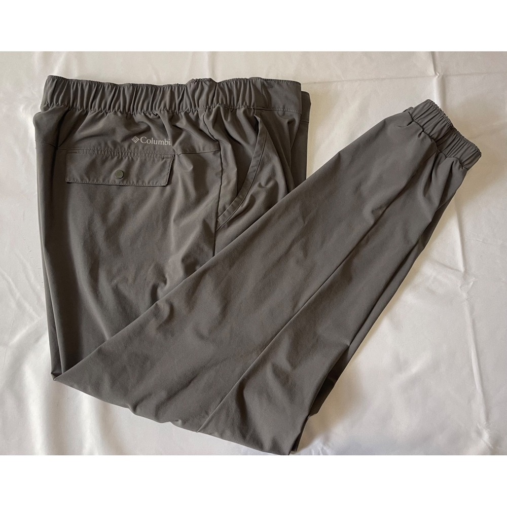 Columbia‎ Men's Lightweight Hiking Pants XO8189 Grey XL Utility